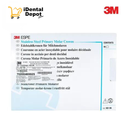 ESTUCHE CORONAS POSTERIOR INFANTIL CON 96