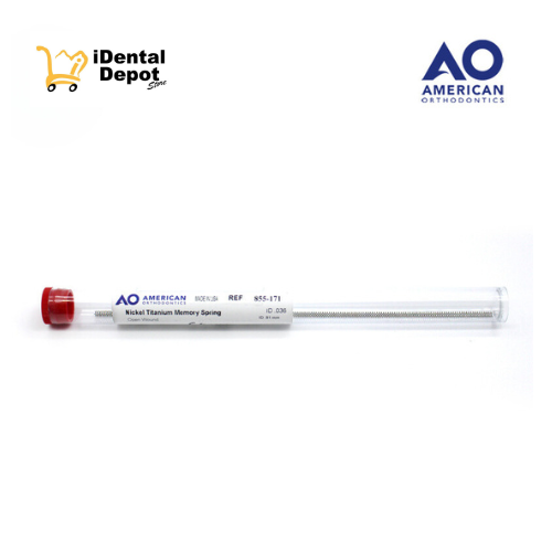 RESORTE OPEN COIL NITINOL .010 X 036 TIRA