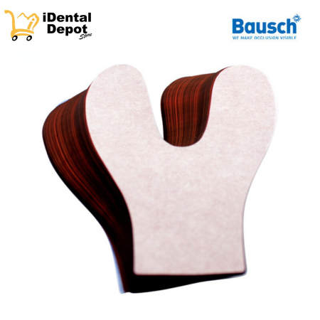 PAPEL ARTICULAR BAUSCH BICOLOR CON 150 HERRADURA BK-81