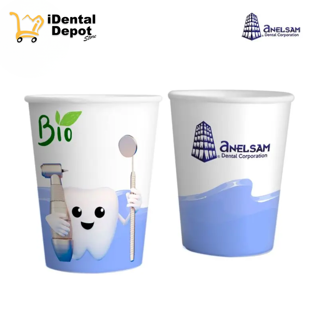 VASOS DE PAPEL BIODEGRADABLE CON 50 ANELSAM
