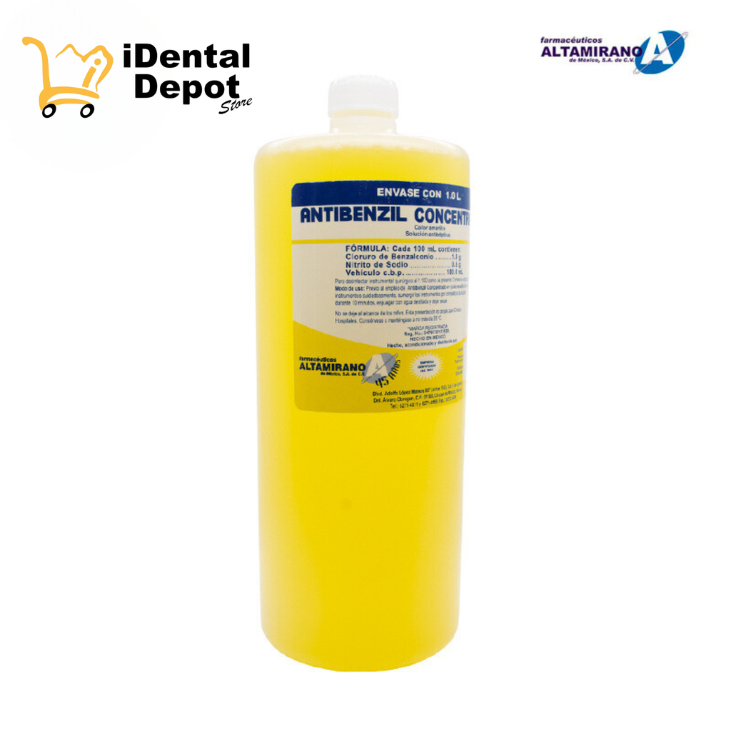 ANTIBENZIL CONCENTRADO 1 LT AMARILLO