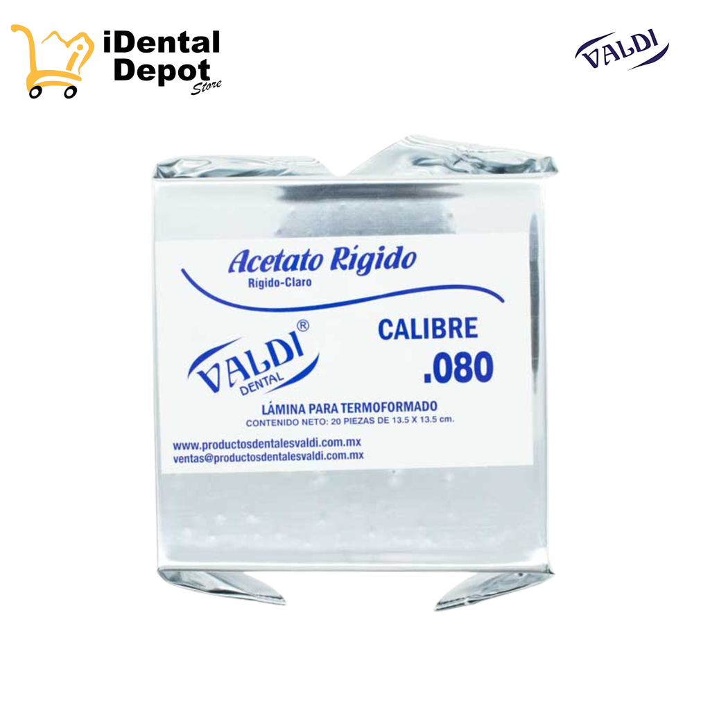 ACETATO RIGIDO NO.80 VALDI