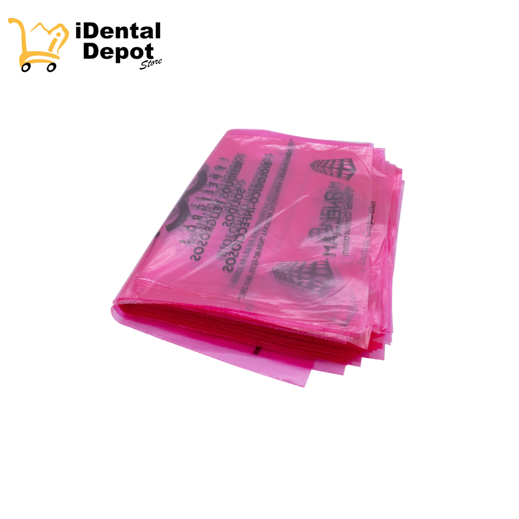 BOLSA PARA RESIDUOS BIOPELIGROSOS 20X30 CON 100 (ANELSAM)