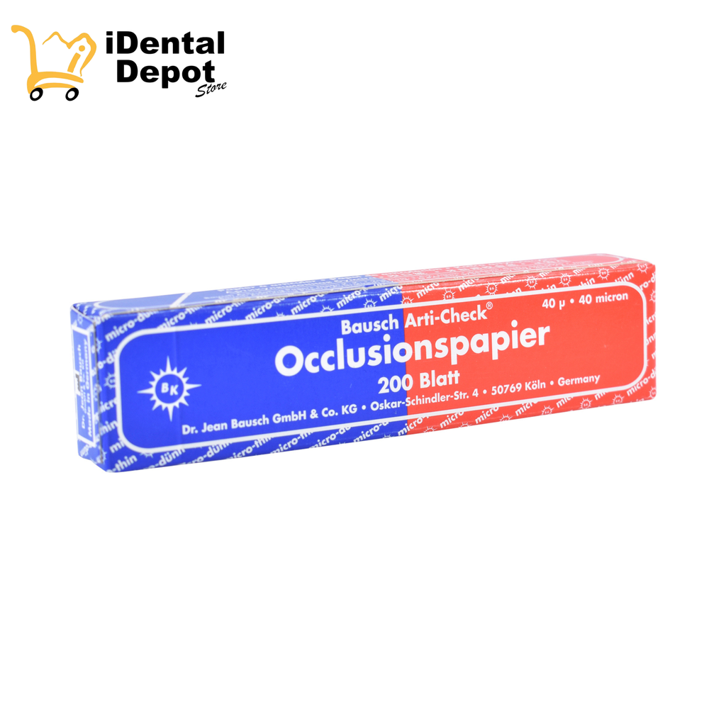 PAPEL ARTICULAR BAUSCH BICOLOR CON 200 BK-80