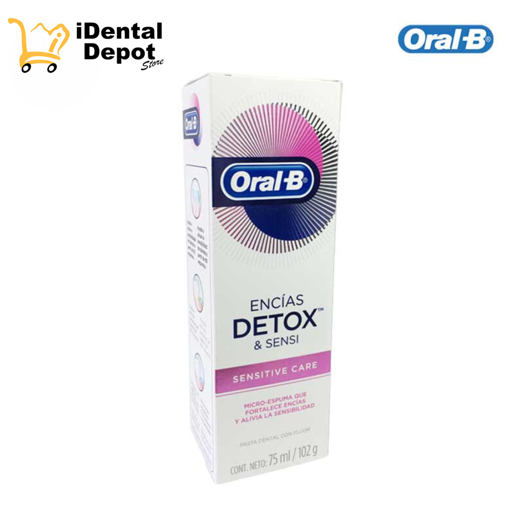 PASTA ORAL-B ENCIAS DETOX (SENSI CARE) 75 ML