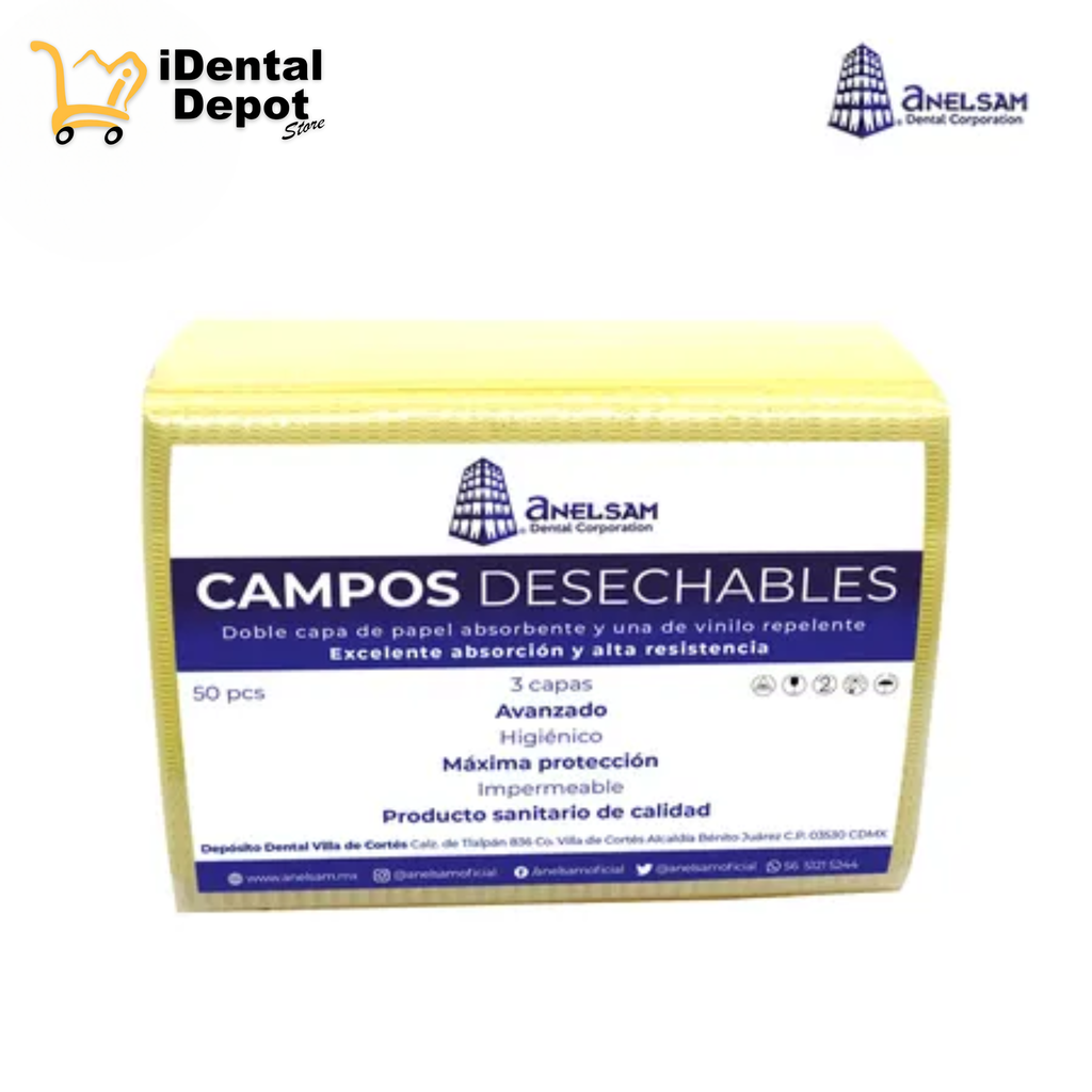 CAMPOS BOLSA CON 50 AMARILLO ANELSAM