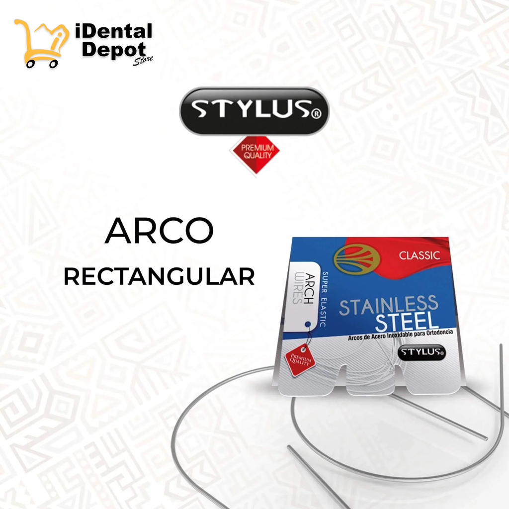 ARCO STAINLESS STEEL .018 U PAQ. C/10 PZAS. STYLUS