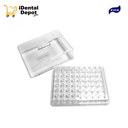 FRESERO PLASTICO PARA 63 FRESAS FOX TRANSPARENTE