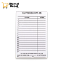 CARNET PARA DENTISTA