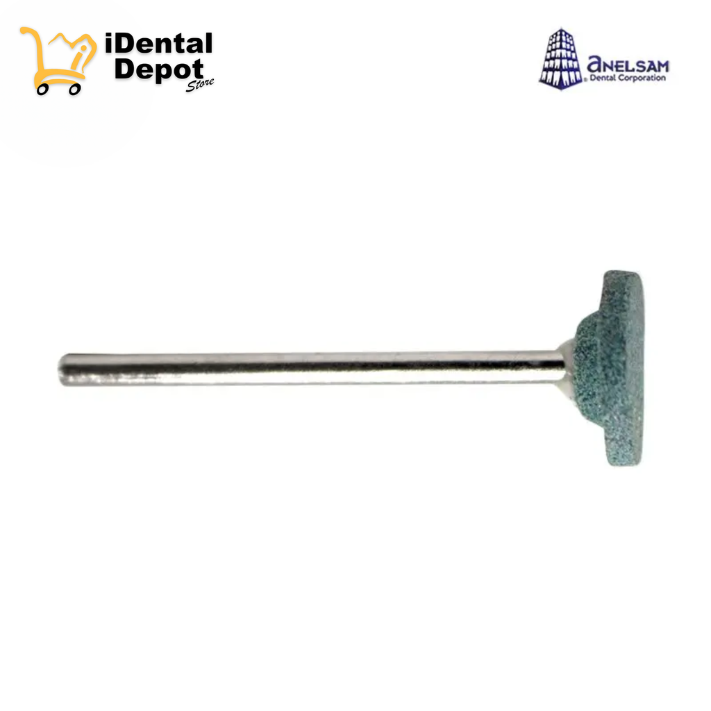 PIEDRA MONTADA VERDE RUEDA G-02 ANELSAM