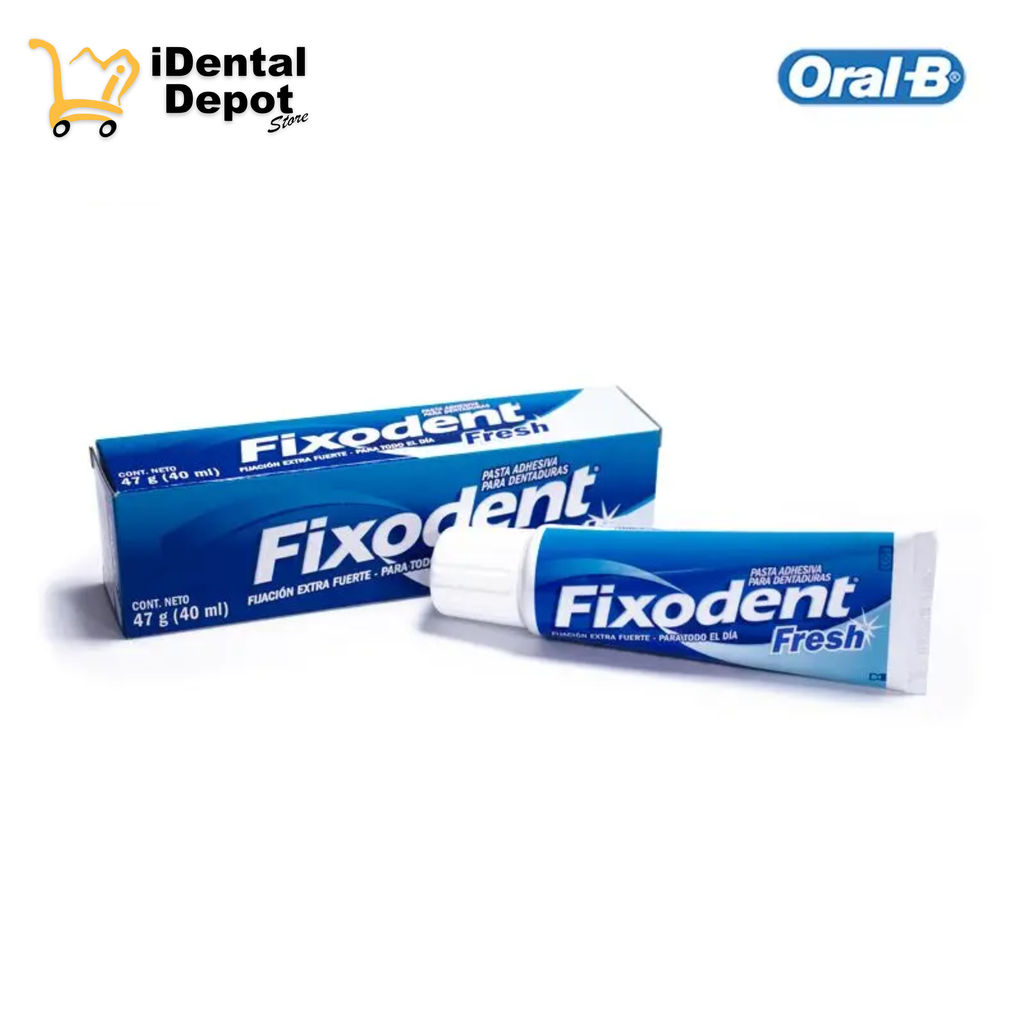 FIXODENT CREMA ADHESIVA 40 ML. FRESH MINT. ORAL-B