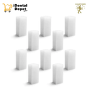 CUBO DE CERA CASTHER (BLANCO OPACO)