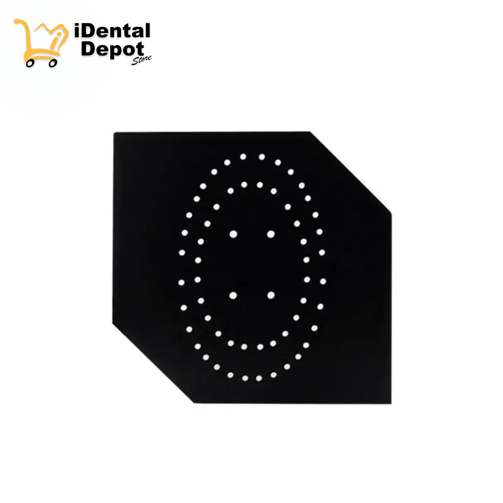 PLANTILLA PARA DIQUE DE GOMA UNIVERSAL NEGRA (ADULTO E INFANTIL)