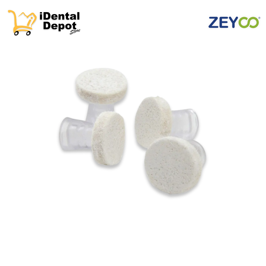 POLIMAX - 12 DISCOS DE FIELTRO IMPREGNADOS DE 9.5MM + MANDRIL 