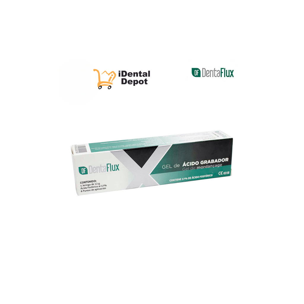 ACIDO GRABADOR 12GR DENTAFLUX