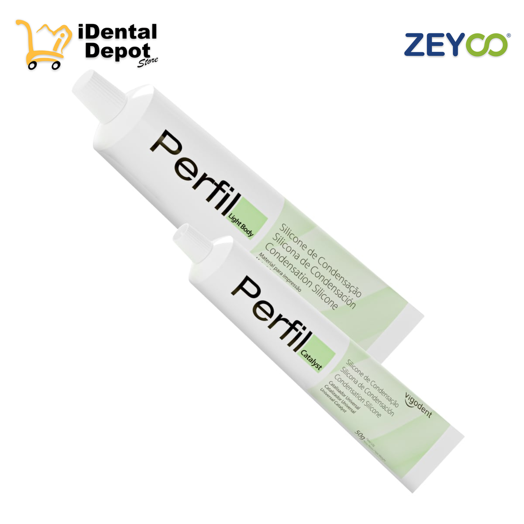 PERFIL KIT - MATERIAL DE IMPRESION POR CONDENSACION MASILLA + LIGERO +CATALIZADOR