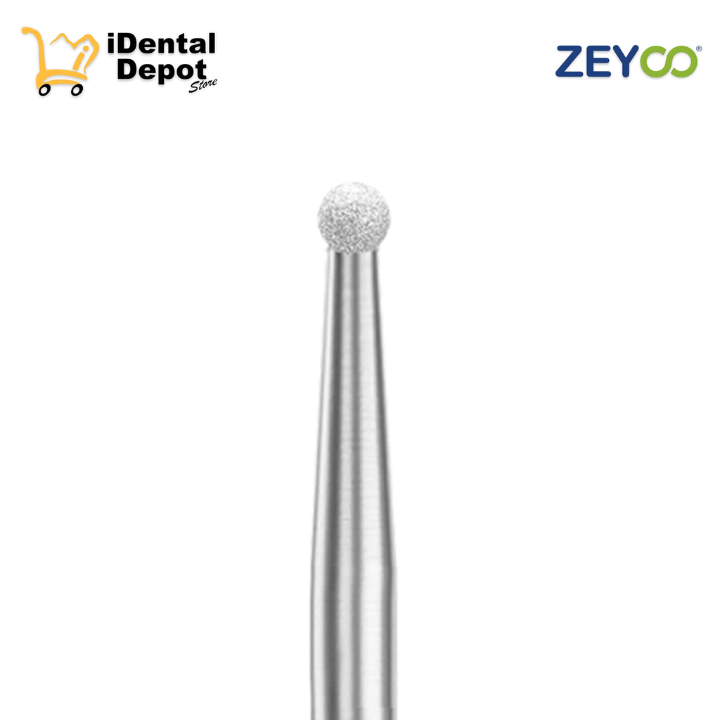 FRESA ZEYCO DIAMANTE 801-010  BOLA MEDVASTAGO LARGO CAJA C/10 PZAS BLISTER INDIVIDUAL
