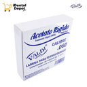 ACETATO RIGIDO NO.60 CON 20 VALDI
