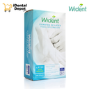GUANTES WIDENT LATEX SIN POLVO M AZUL OBSC C/100