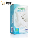 GUANTES WIDENT LATEX SIN POLVO M AZUL OBSC C/100