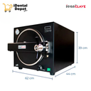 AUTOCLAVE 16 LTS E218 CLASE N ICANCLAVE (GARANTIA DE 1 AÑO)