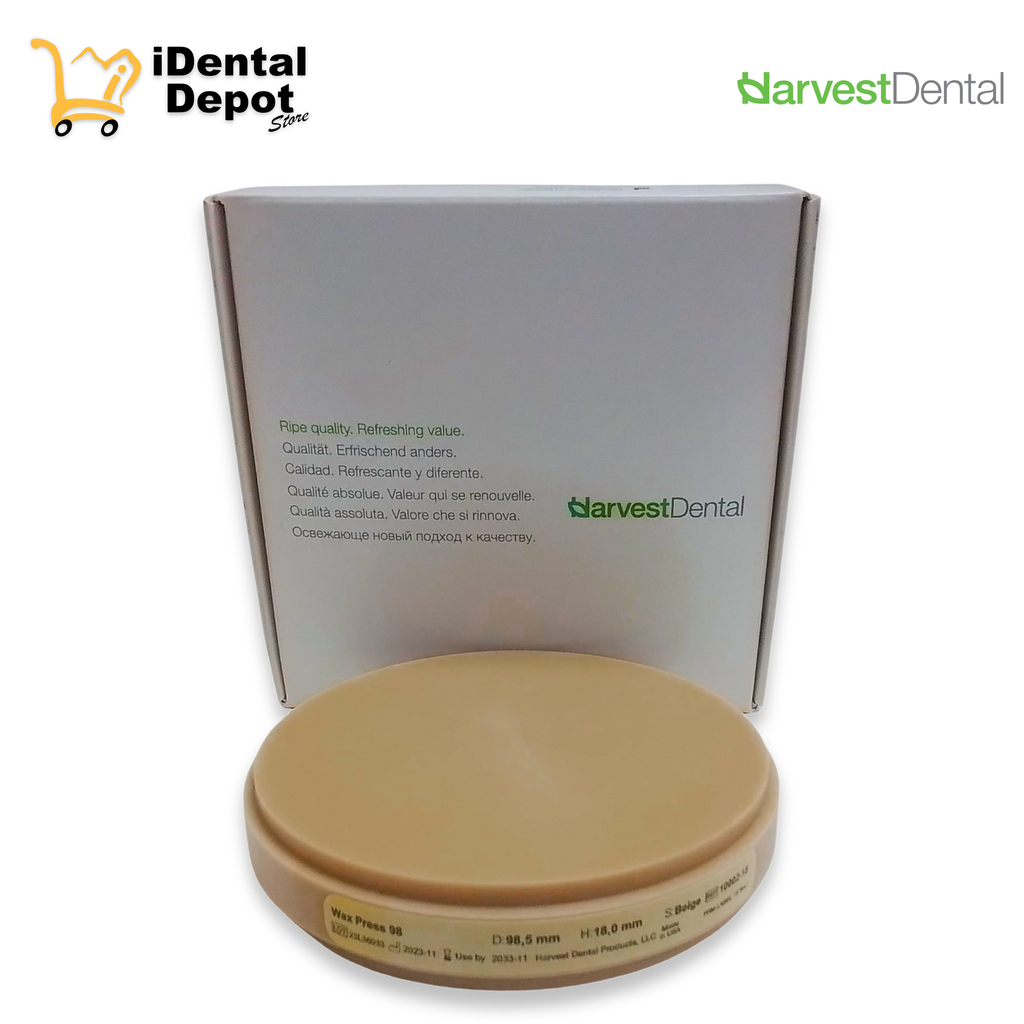 WAX PRESS  CAD BLANK  98 X 18  BEIGE