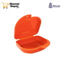 CAJA ORTHO PLASTICO SIN CORDON NARANJA ANELSAM
