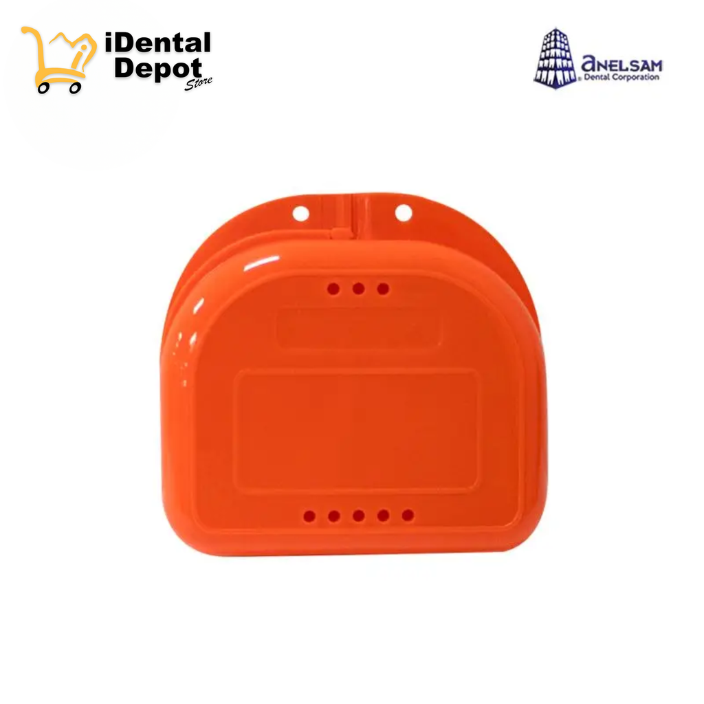 CAJA ORTHO PLASTICO SIN CORDON NARANJA ANELSAM