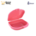 CAJA ORTHO PLASTICO SIN CORDON ROSA ANELSAM
