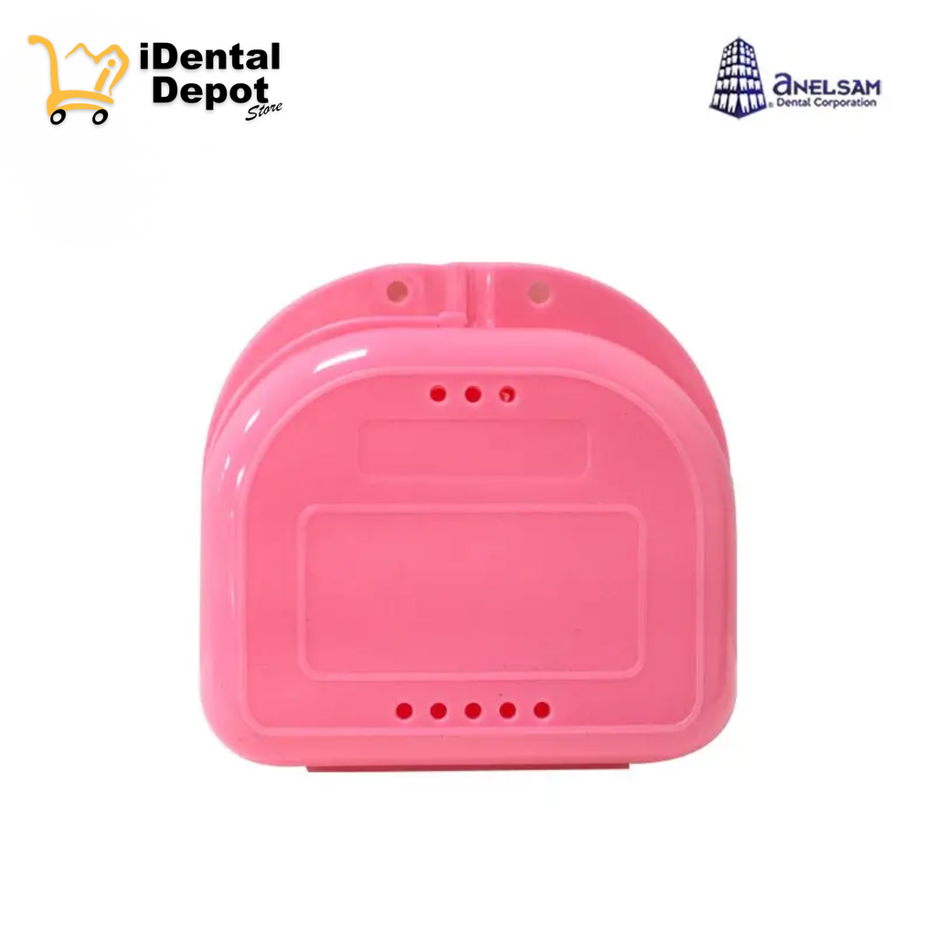 CAJA ORTHO PLASTICO SIN CORDON ROSA ANELSAM