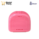CAJA ORTHO PLASTICO SIN CORDON ROSA ANELSAM