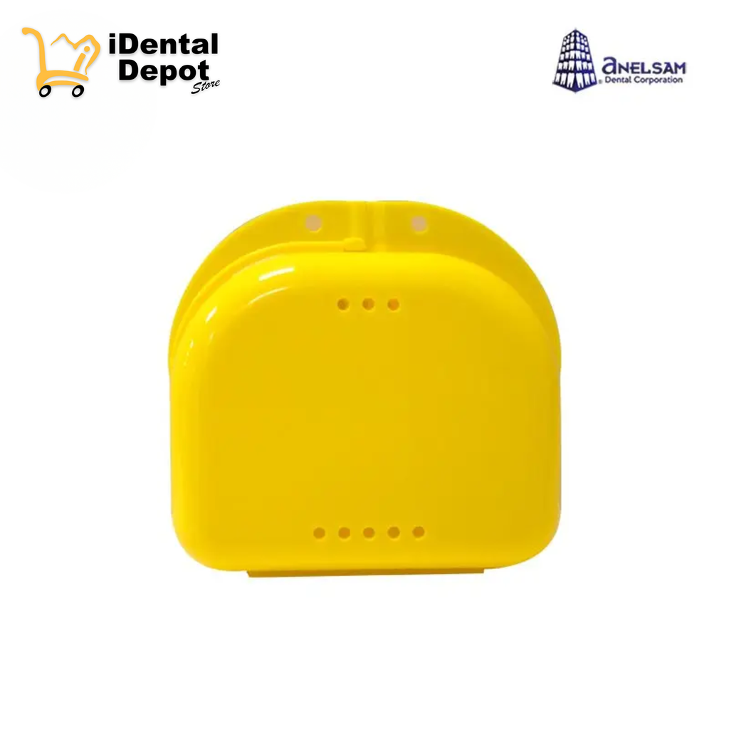 CAJA ORTHO PLASTICO SIN CORDON AMARILLO ANELSAM