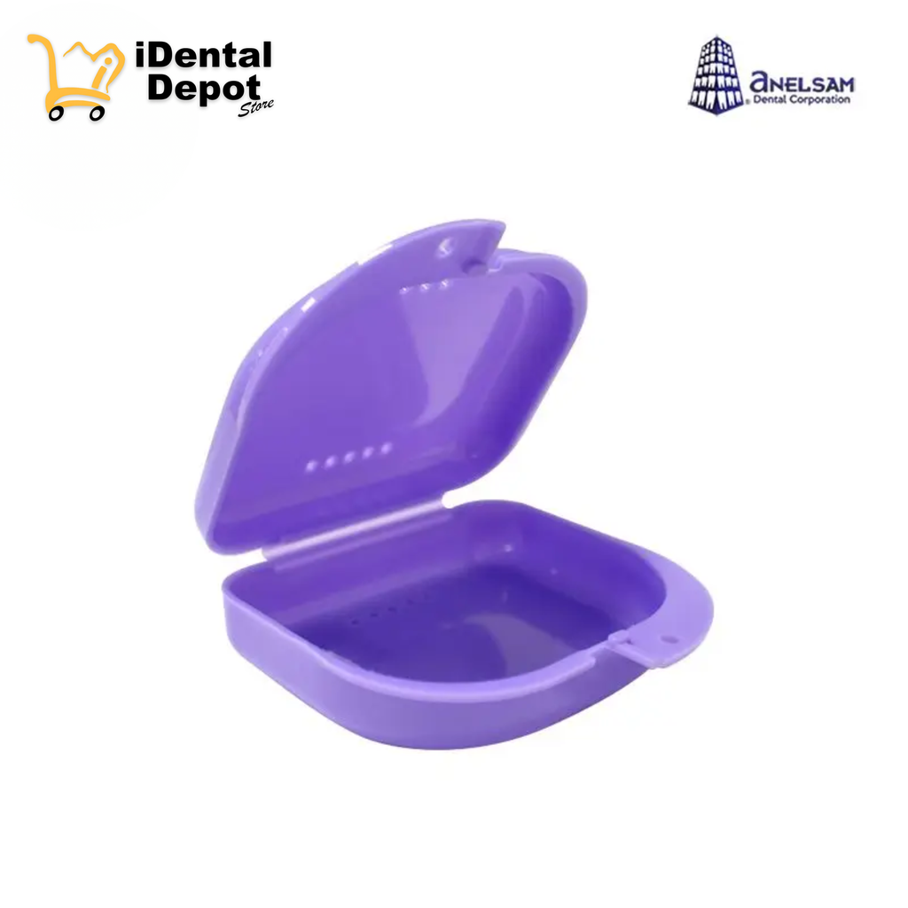 CAJA ORTHO PLASTICO SIN CORDON MORADO ANELSAM