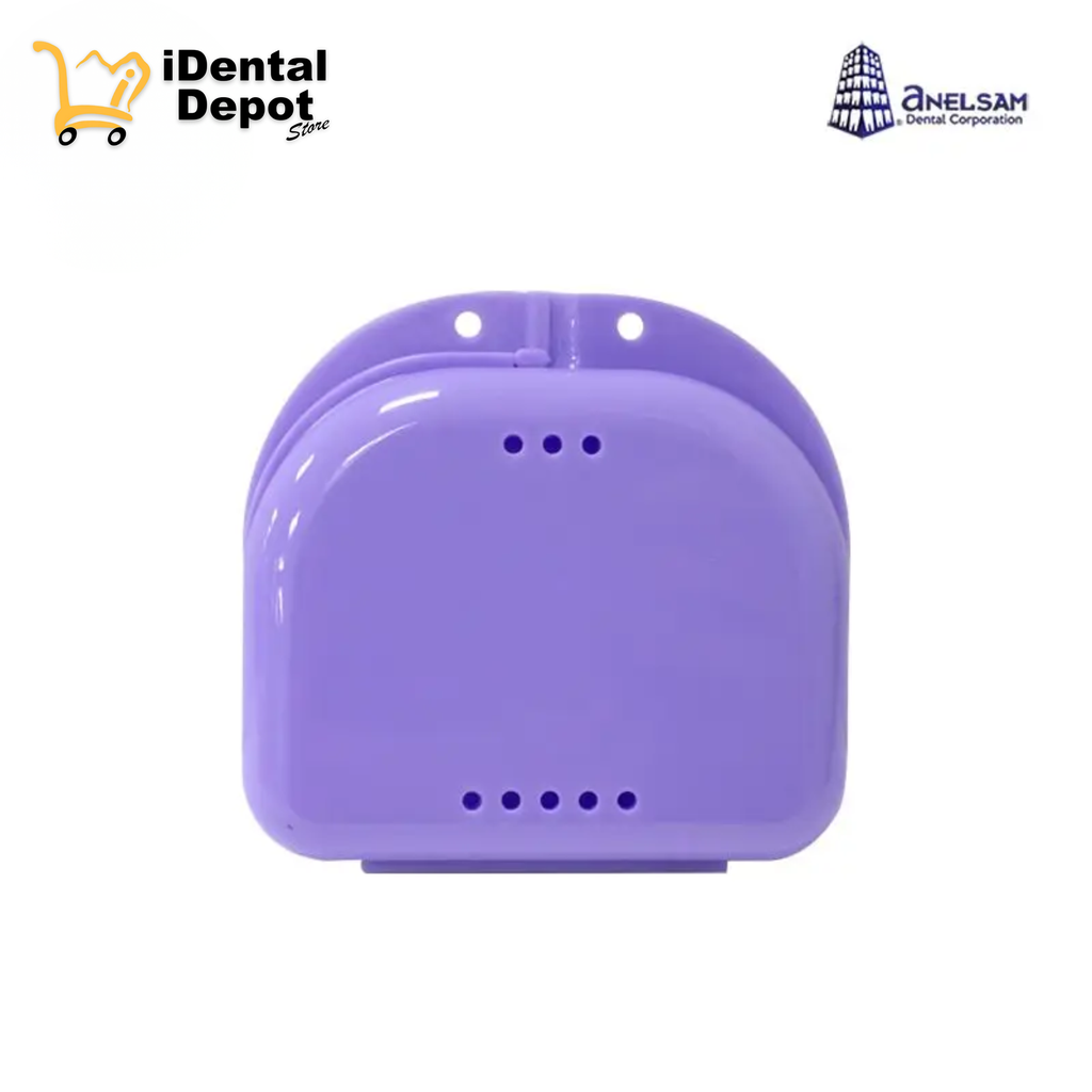 CAJA ORTHO PLASTICO SIN CORDON MORADO ANELSAM