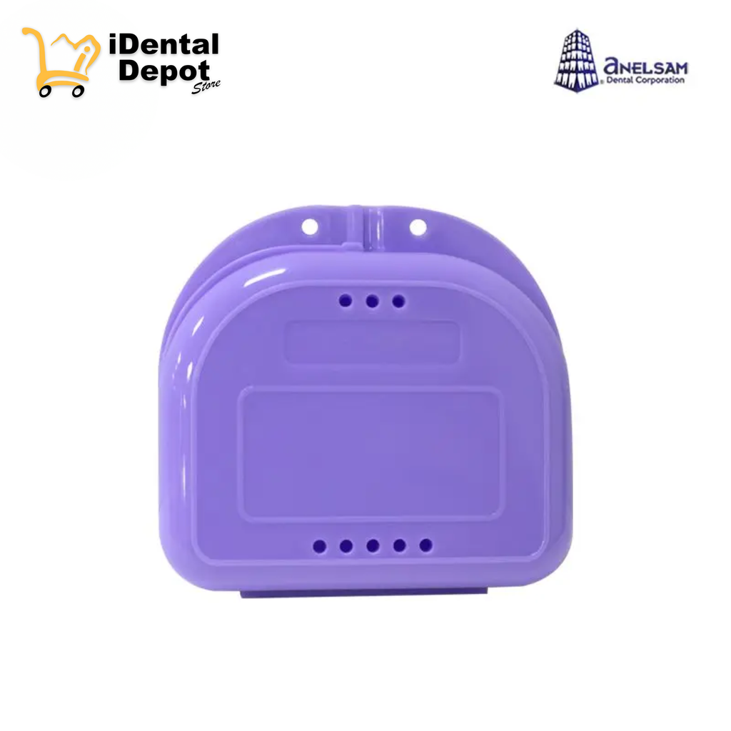 CAJA ORTHO PLASTICO SIN CORDON MORADO ANELSAM