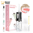 Irrigador Bucal De Dientes Portatil Con 8 Boquillas Y Caja D