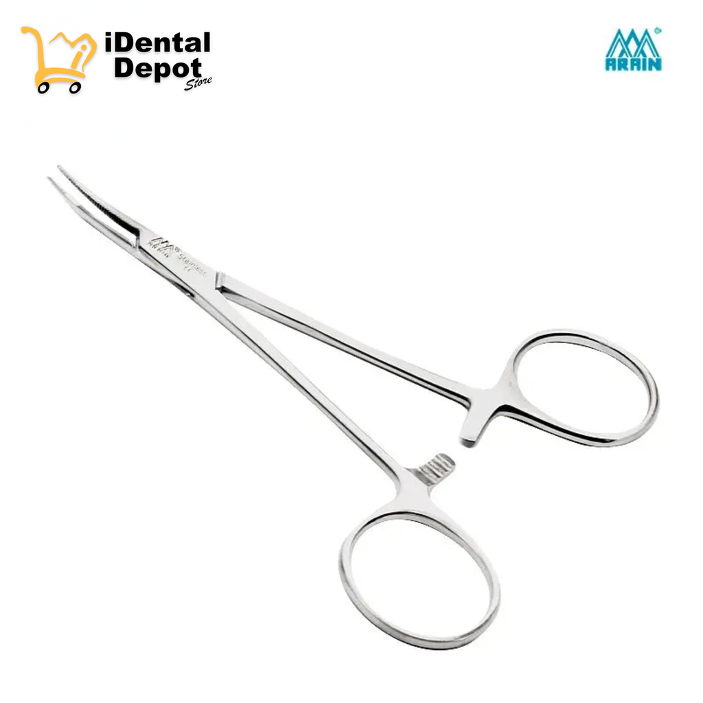 PINZA MOSCO CURVA 12.5 CM ARAIN