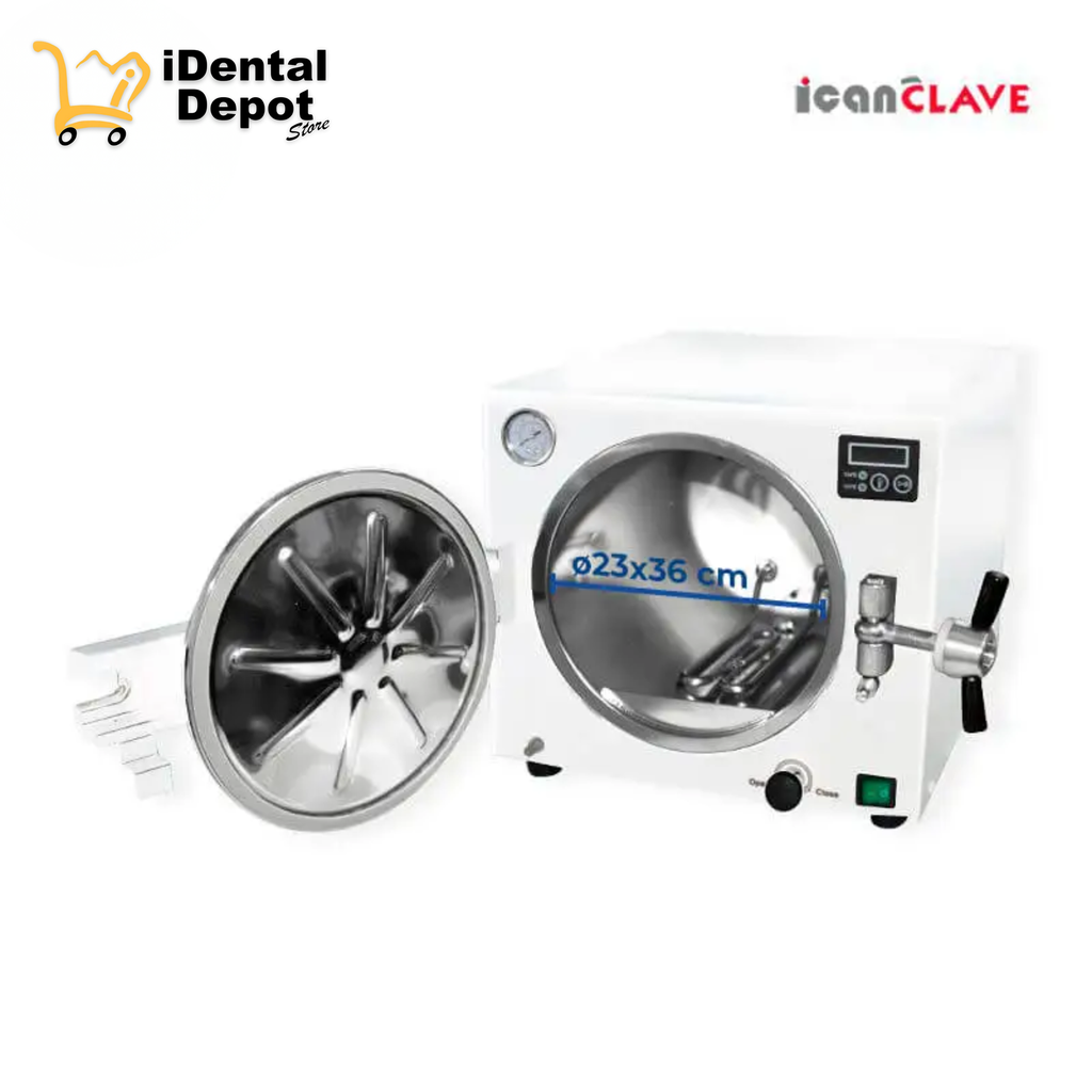 AUTOCLAVE 16 LTS E218 CLASE N ICANCLAVE BLANCO (GARANTIA DE 1 AÑO)