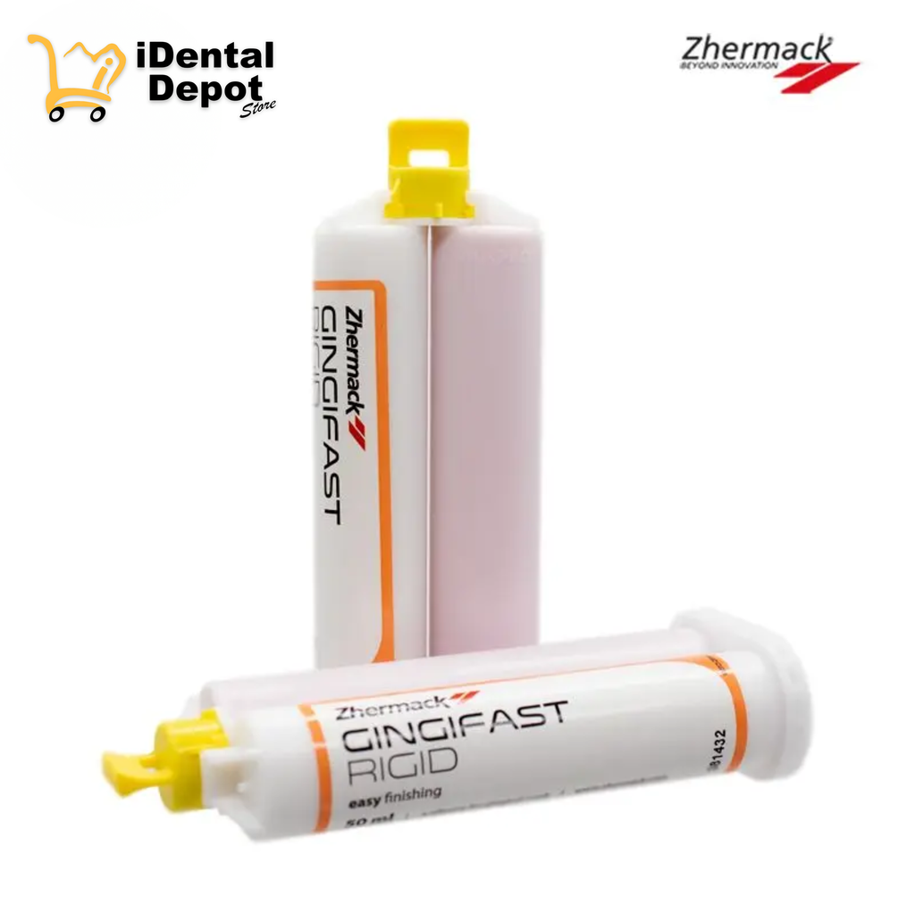 GINGIFAST RIGID CAJA CON 2 CARTUCHOS 50 ml + SEPARATOR 10 ml + 12 PUNTAS