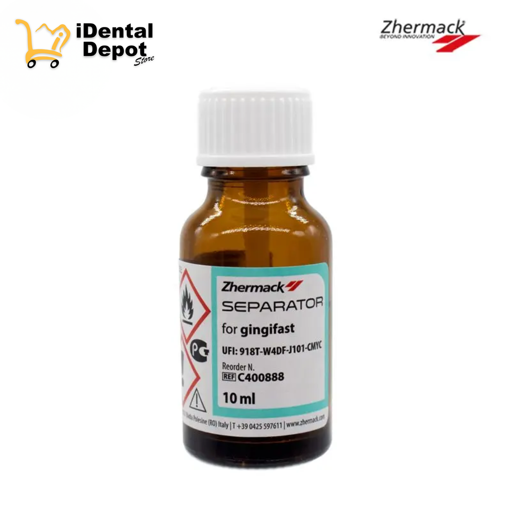 GINGIFAST RIGID CAJA CON 2 CARTUCHOS 50 ml + SEPARATOR 10 ml + 12 PUNTAS