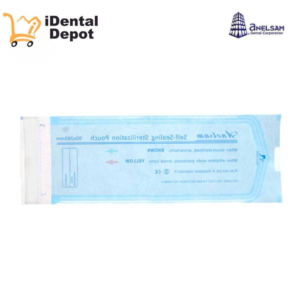 BOLSA PARA ESTERILIZAR 3 1/2 X 10 ANELSAM