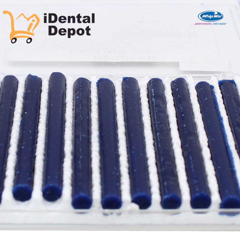 CERA DE COLOR AZUL CON 12 WHIP-MIX