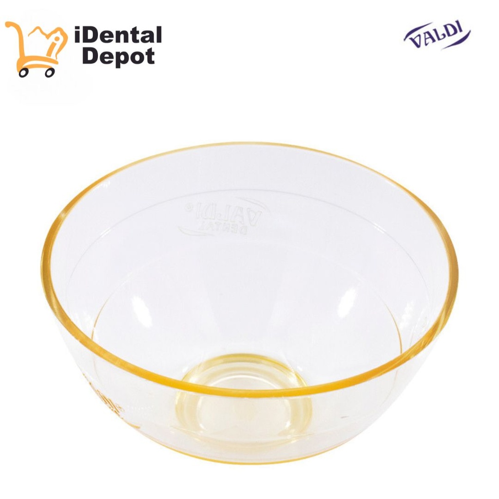 TAZA DE HULE GRANDE VALDI TRANSPARENTE