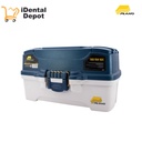 CAJA PLANO 2 CHAROLAS 6202 AZUL 14.25X8.25X7.75