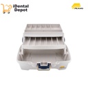 CAJA PLANO 2 CHAROLAS 6202 AZUL 14.25X8.25X7.75