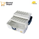 CAJA PLANO 2 CHAROLAS 6202 AZUL 14.25X8.25X7.75