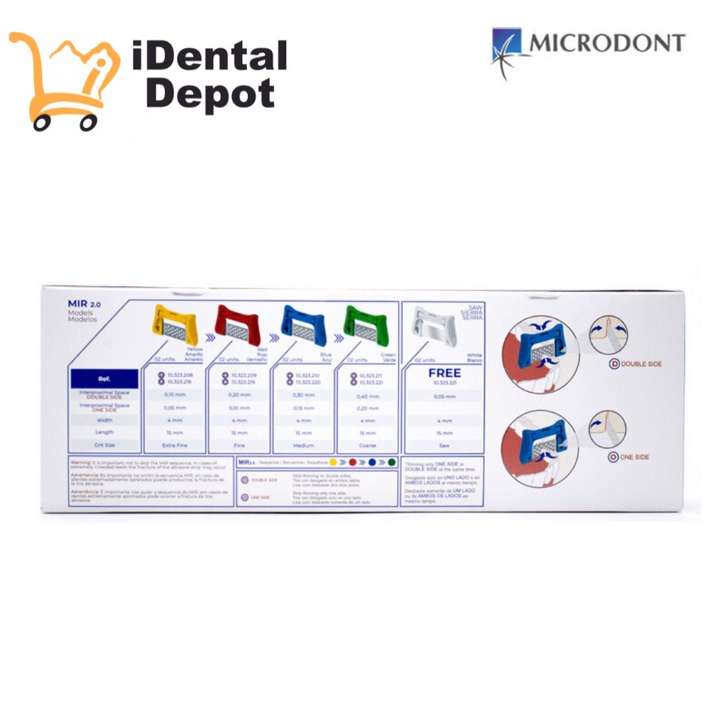 KIT MIR MANUAL 2.0 CON 8 MIR MICRODONT