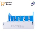 KIT DE PROTESIS CON 10 FRESAS MDT