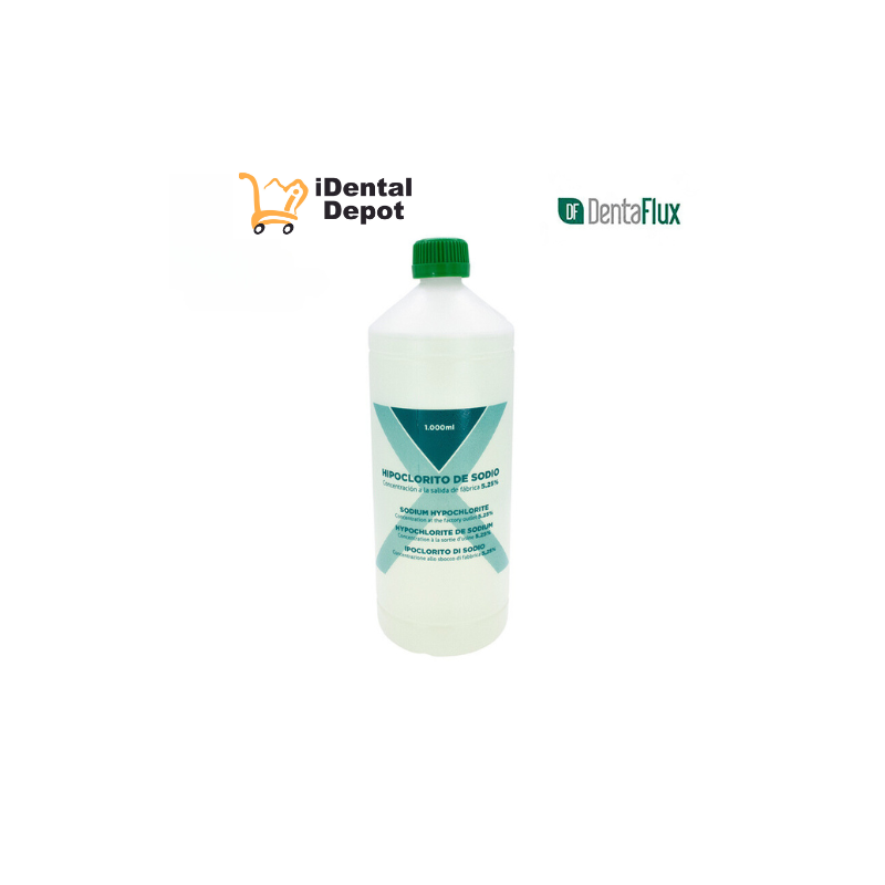 HIPOCLORITO DE SODIO AL 5.25% 1LT DENTAFLUX