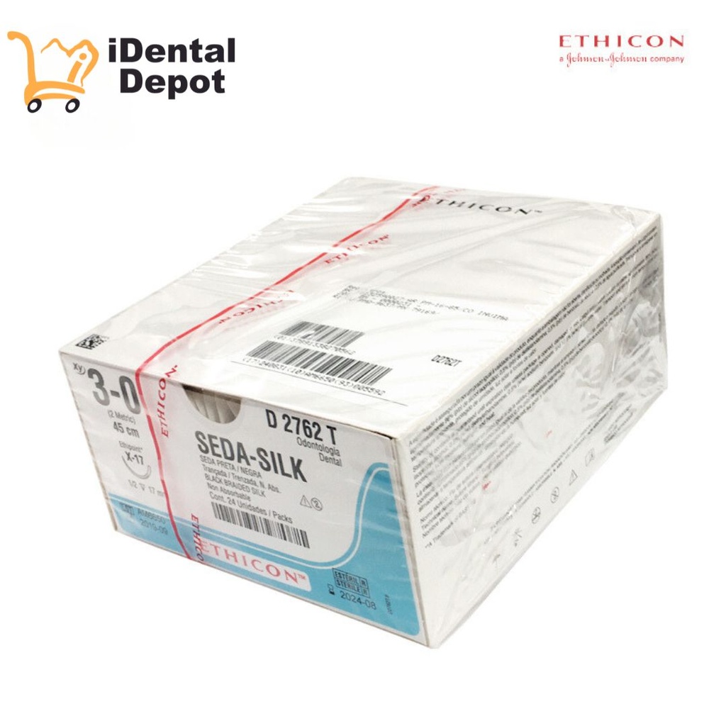 [JJD2762T] SUTURA 3-0 SEDA 45 X 17CM